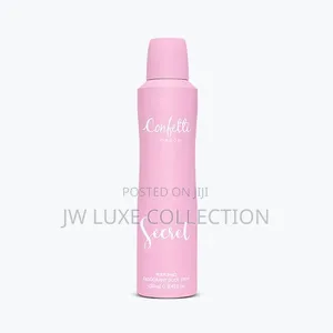 Confetti London Secret Perfumed Deodorant Body Spray – 250ml