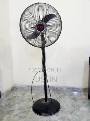 ORL Turbo Black Industrial Standing Fan - 20 Inches