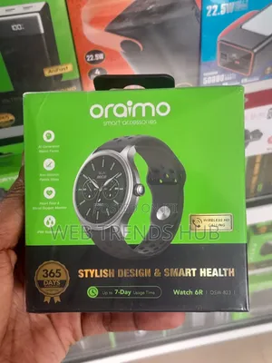 Oraimo Watch 6R (OSW-823) - 1.39" HD Screen and Wireless Calling