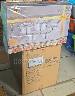 Haus Roland 10pcs Stainless Pot