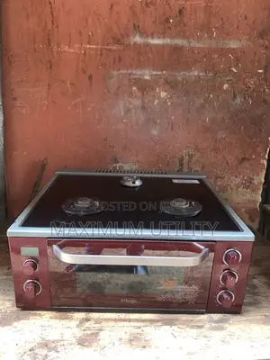 3 Burner Glass Top UK Used Oven Cooker