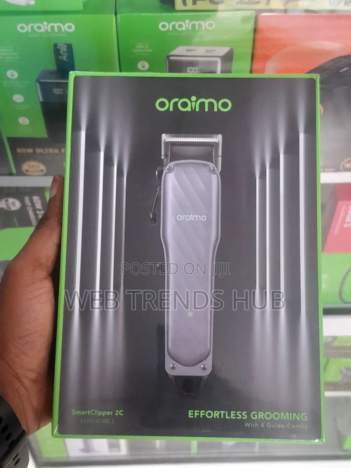 Oraimo Smart Clipper 2C (OPC-CL30C) Cordless Clipper - 4 Guide Combs