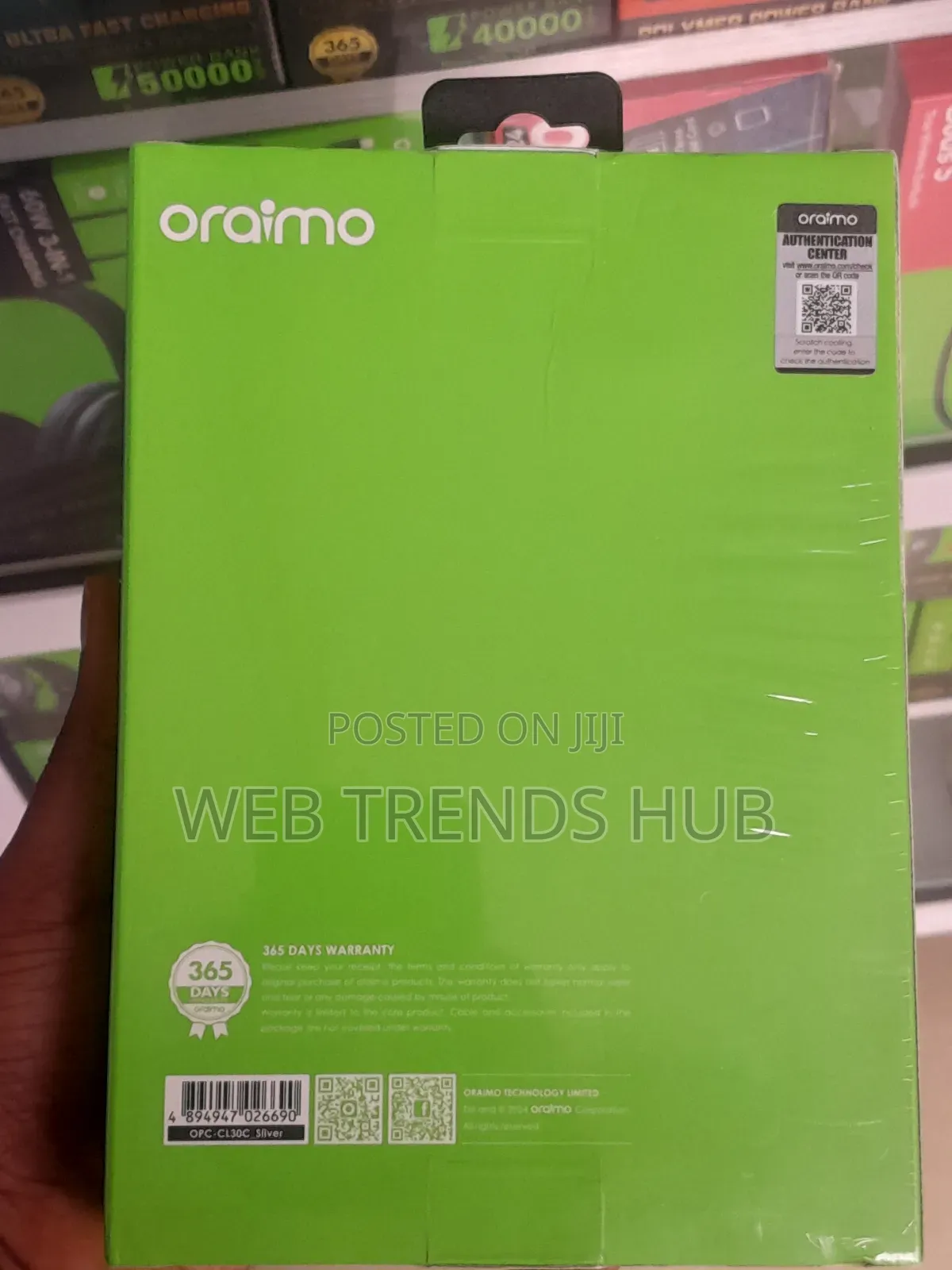 Oraimo Smart Clipper 2C (OPC-CL30C) Cordless Clipper - 4 Guide Combs