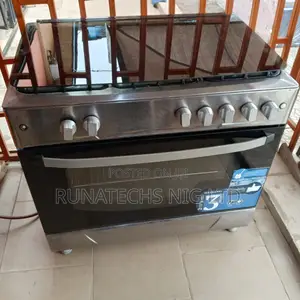 Maxi 60x90 5 Burner Gas Cooker With Oven Grill Solid Clean Uk Used