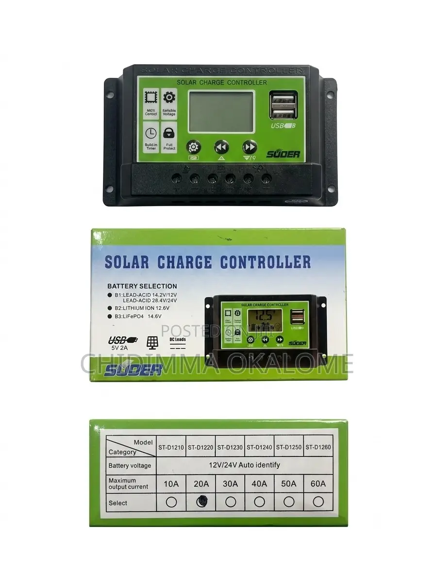 Suoer PWM Solar Charge Controller