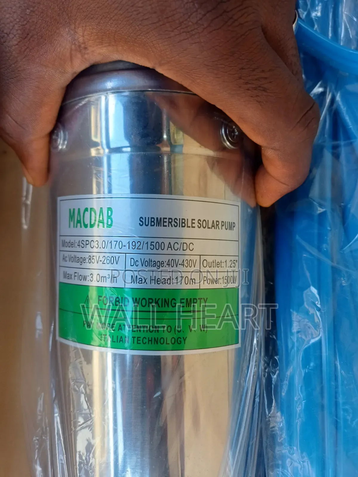 Macdab Solar AC/Dc Pump