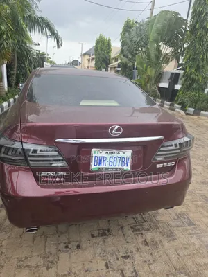 Lexus ES 350 2008 Red