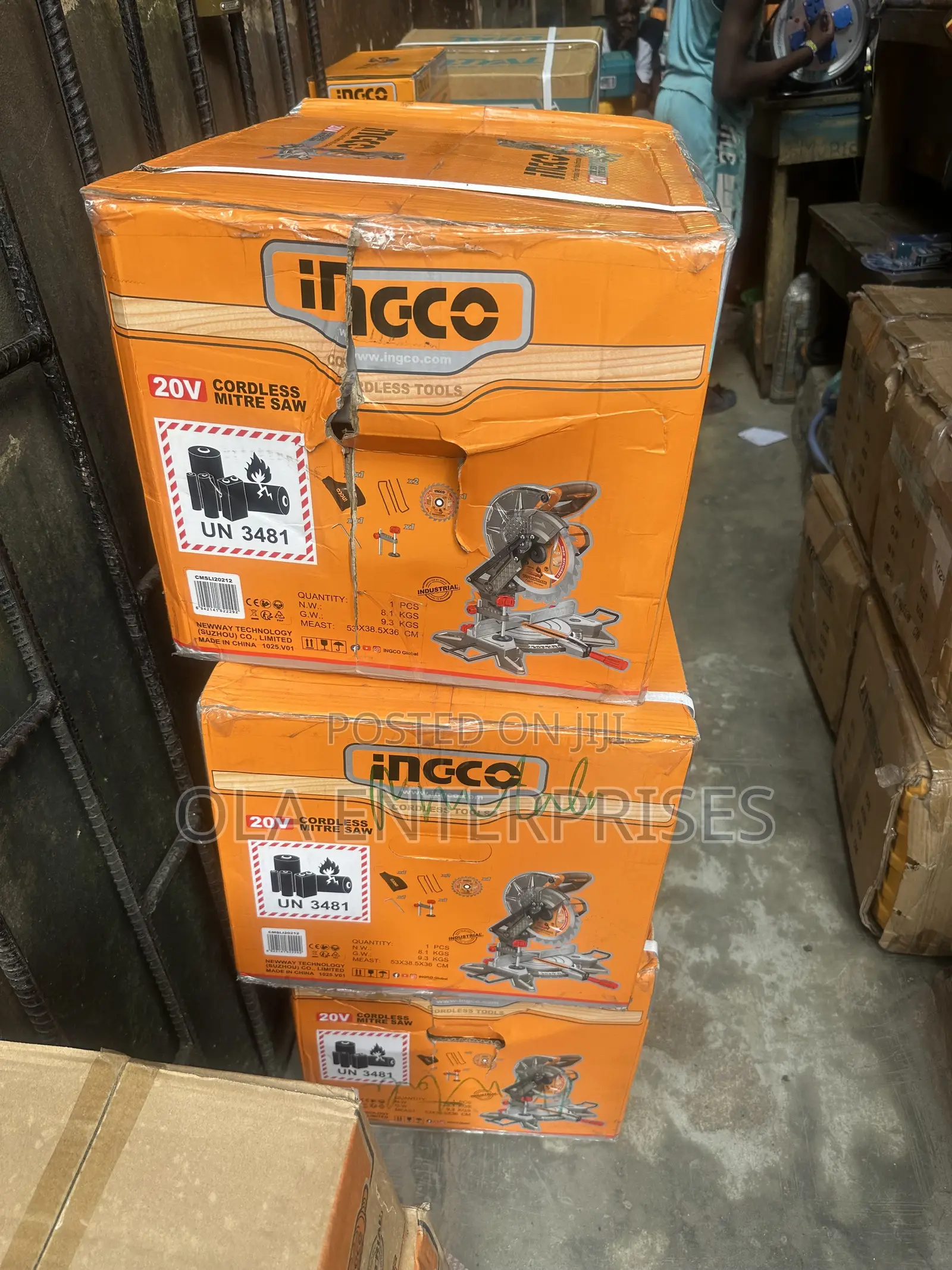 20V Cordless Mitre Saw