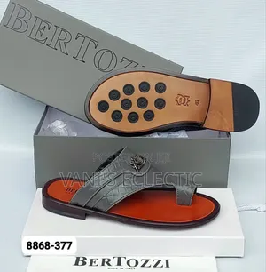 Italian Bertozzi Luxury Men's Sandals