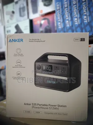The Anker 535 Portable Power Station (PowerHouse 500W / 512Wh)