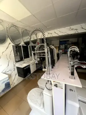 Modern Black Kitchen Sink Mixer Tap