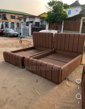 Upholstery Bedframe 4an Av by 6feet