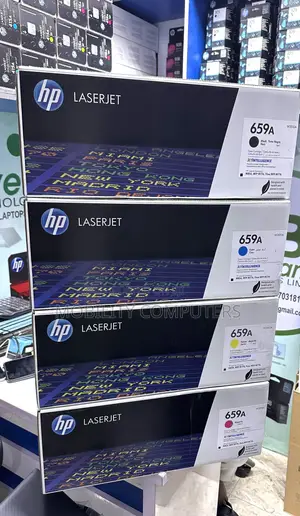 HP 659a Toner Cartridge Black, Cyan, Magenta and Yellow