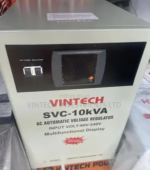 Vintech 10kva Single Phase Standing Industrial Voltage Regulator