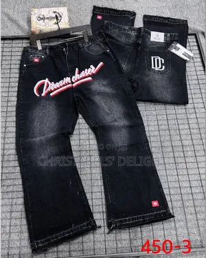 Quality Baggy Trousers, Jean Joggers, Comfy 2pcs