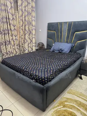 Bed With Matress Included and 2 Bedside Drawers