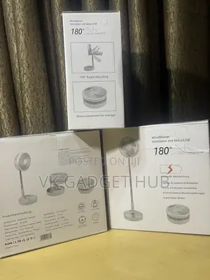 windWaver Rechargeable Fan (Foldable)