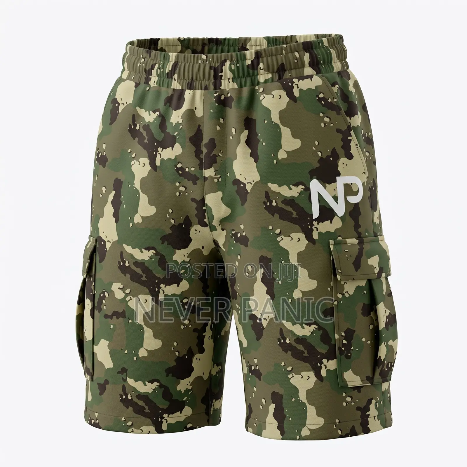 Never Panic Camo Short Knicker