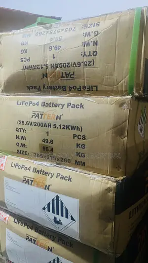 5kWh 25.6v/200ah Pattern Lithium Battery