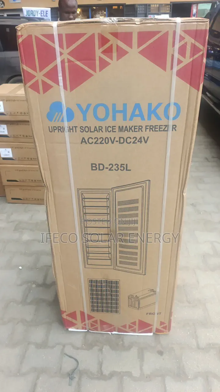 YOHAKO Solar Ice Maker Freezer