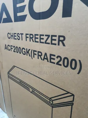 200litres Aeon Chest Freezer