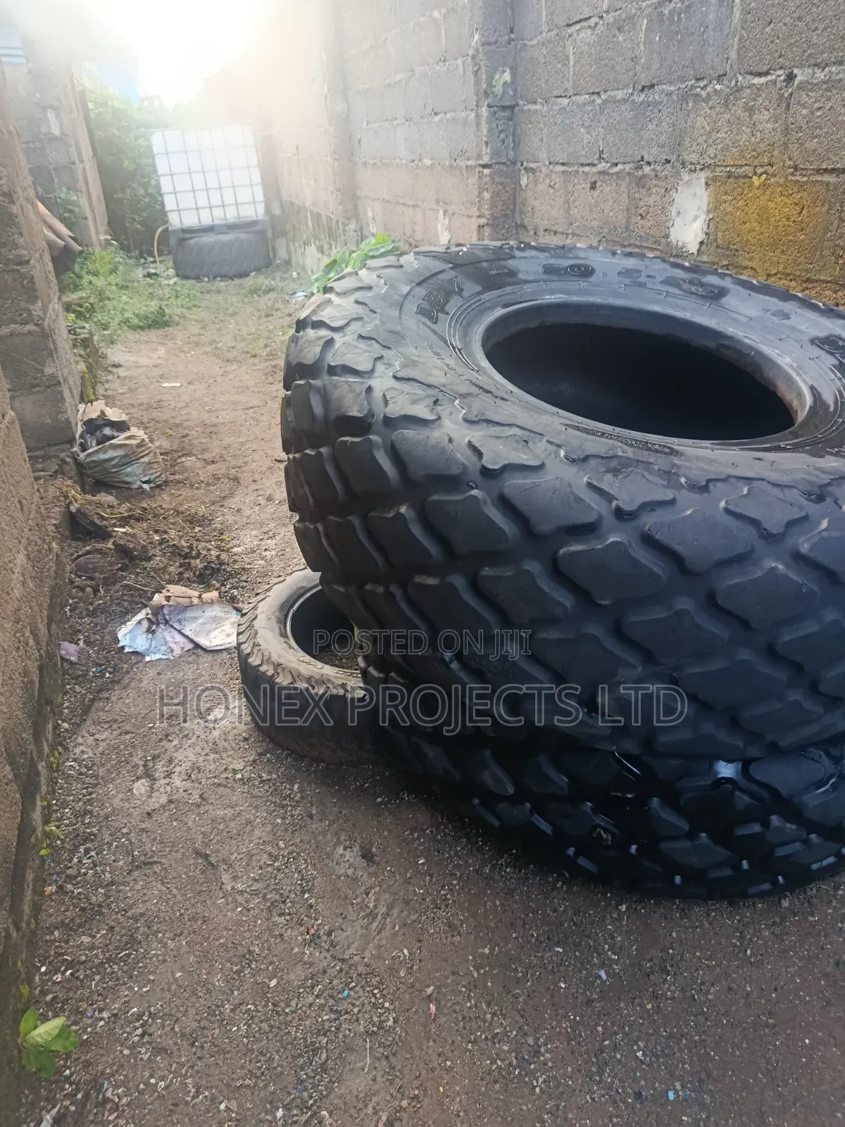 Tyre for Roller Compactor