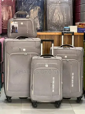 4-Piece Lightweight Travel Luggage Set – “Go Far With Me”