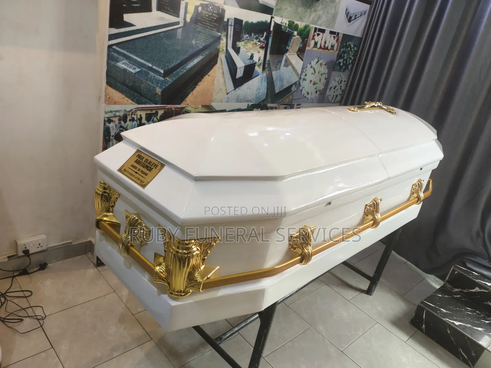 Wooden Metal Casket