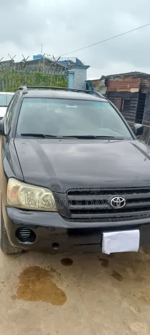 Toyota Highlander 4x4 2005 Black