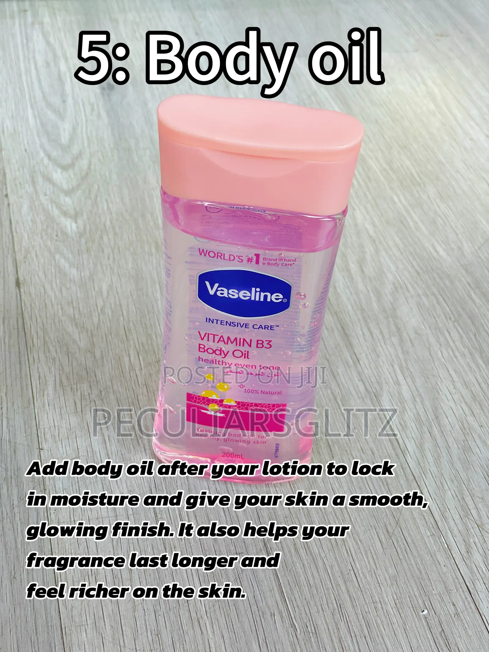 Vaseline Body Oil
