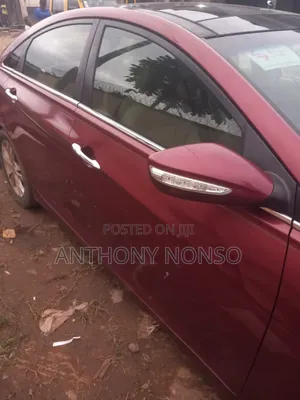 Hyundai Sonata 2012 Red