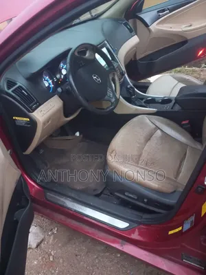 Hyundai Sonata 2012 Red