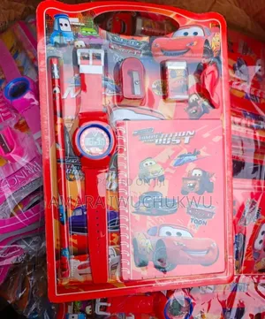 Kids Stationary Watch Set