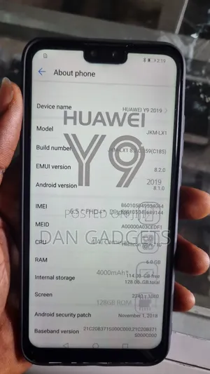Huawei Y9 2019 128 GB