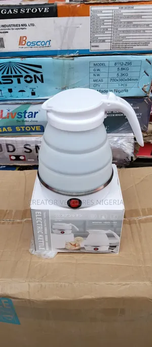 Kettle Electric Foldable Moblie,LOW CONSUMPTION,0.25lrt, Quick Boiler.