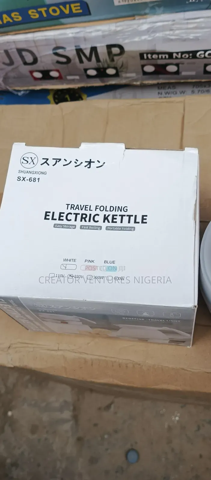 Kettle Electric Foldable Moblie,LOW CONSUMPTION,0.25lrt, Quick Boiler.