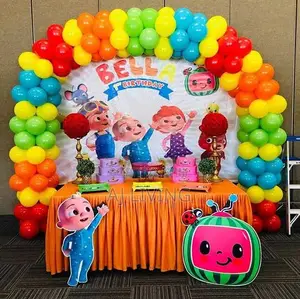 Party Balloon Decor Backdrop