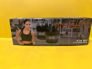 Melissa Gorga Fitness Collection Ankle / Wrist Weights – 4 Lb Set