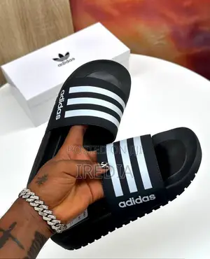 Givenchy Black Graphic Slide Sandals