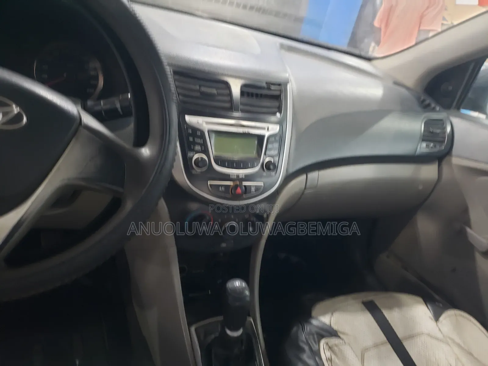 Hyundai Accent 2012 Black