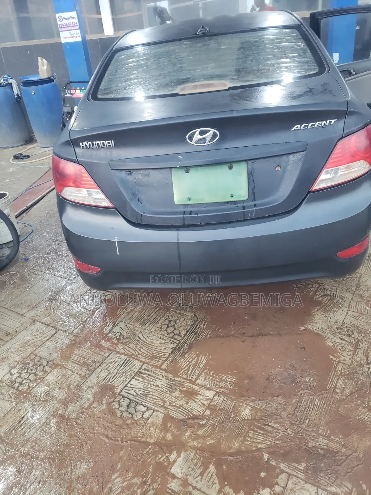 Hyundai Accent 2012 Black