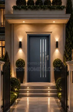 3ft by 7ft Israeli Door Milan Grey