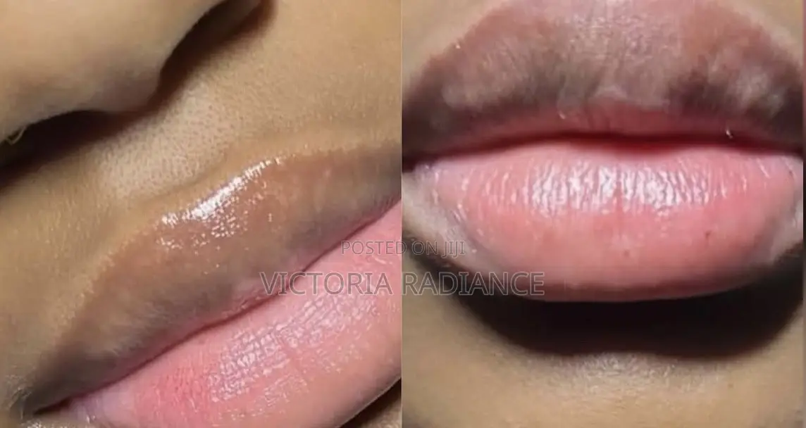 Pink Lips Balm and Lip Scrub
