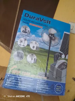 Duravolt Solar Rechargeable Power Pack – Portable Efficient