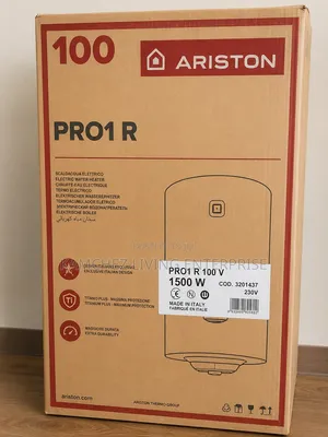 100L Ariston Pro1 R Electric Water Heater – Original Italian