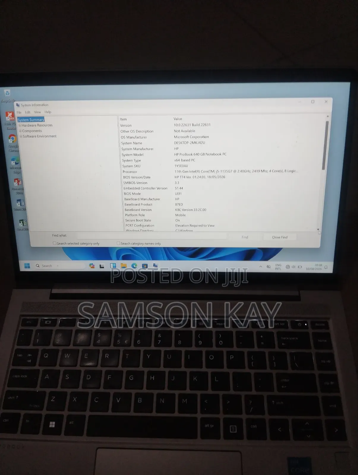 Laptop HP ProBook 640 G8 16GB Intel Core i5 SSD 1T