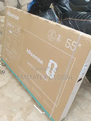 Original TV 55 Hisense Smart ,2yrs Warranty