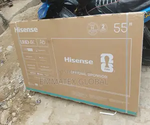 Hisense Frameless 55 Inches UHD Smart TV,with 2yrs Warranty