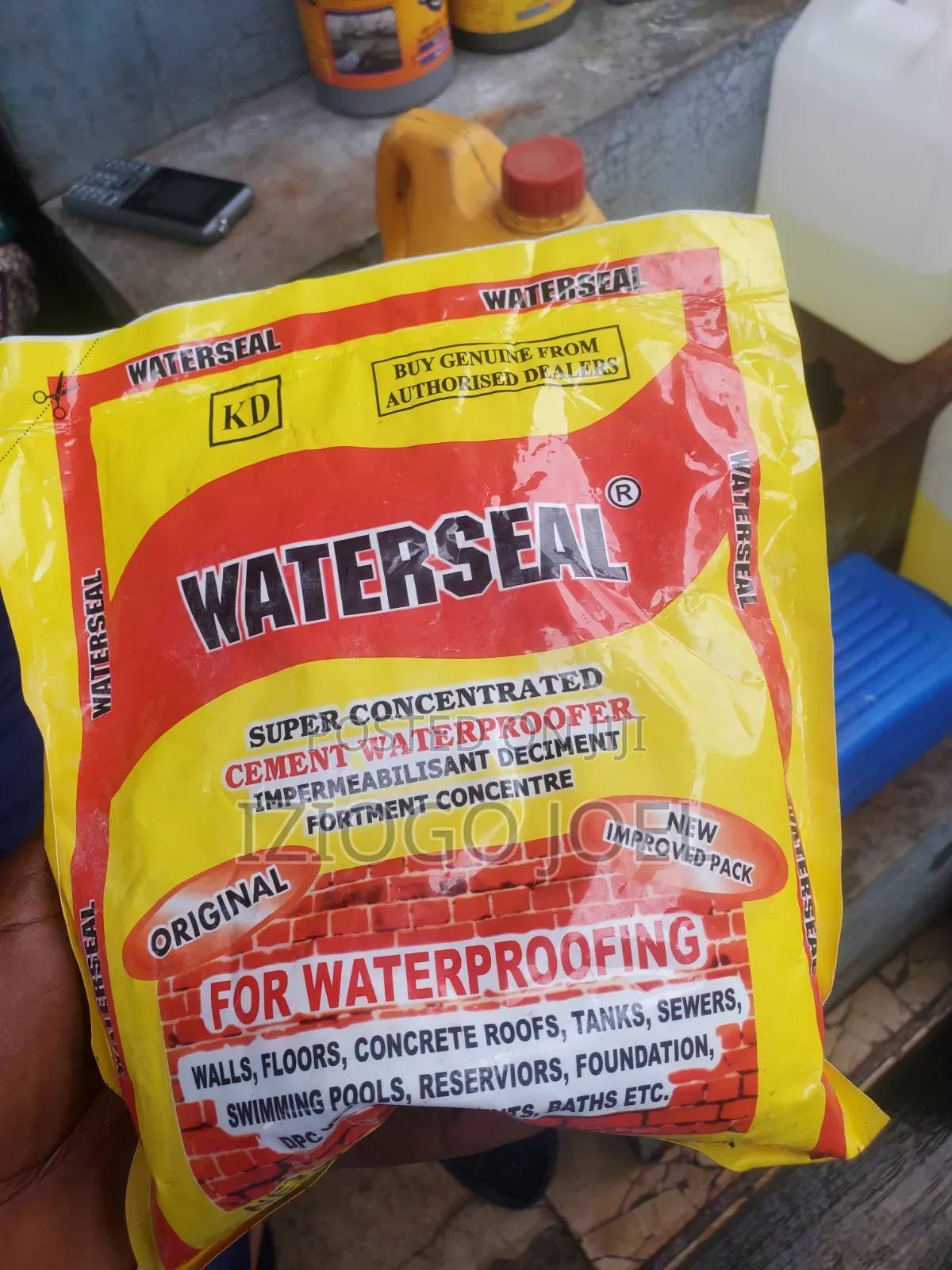 Original Cement Water Seal
