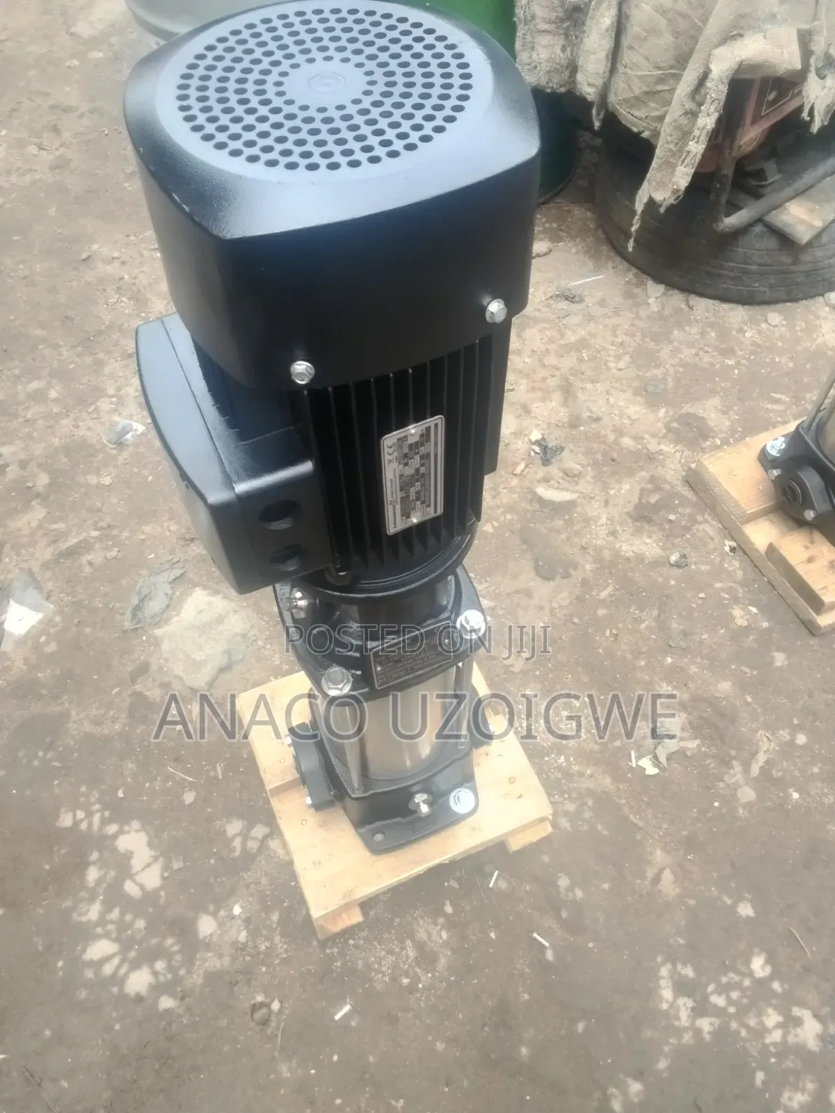 2 HP Ground Fos Pump Stainless
